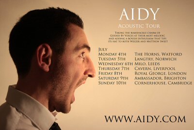 Aidy UK Tour 2011